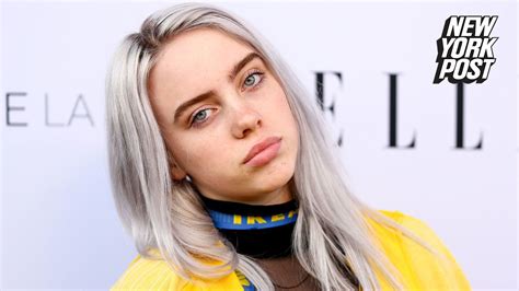 billie eilish nide|Billie Eilish undressing in video: Youve never seen my body